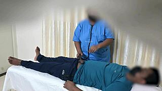 i'm stroking this patient's throbbing cock so good in the hospital part 2