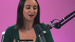 Big Natural Titted Latina Teen Hailey Rose Fingers to Intense Orgasm