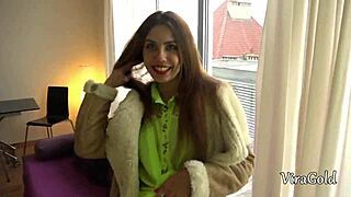 wanna see this beauty swallow cum on her face?