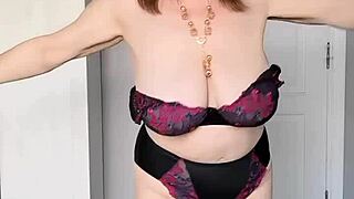 i strip slow then open my granny pussy for you