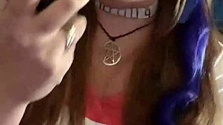 damn this kandy bbw wife with huge tits deepthroats monster bbc like a total whore 😍🍆💦