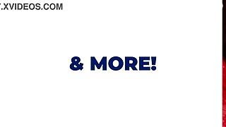 British emo teen Lana Harding bares big tits in first time casting fuck