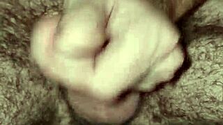 Spunk everywhere from all that edging!!