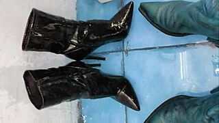 i pee all over my sexy ankle boots