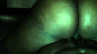 horny ebony wife grinds wet pussy in reverse cowgirl