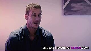 Tiny Cute Asian Lulu Chu Crushes On Stepdad's Best Friend Ryan Mclane