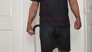 Good Morning Spreading Nude Ass Cheeks Wide Open!