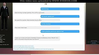 hornyz anastasia dominates sub with uncensored femdom action