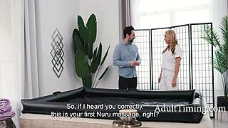 Feels So Deep Fisting My Masseuse While Ass Fucking Her