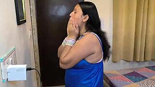 desi milf puja seduces prem for intense bedroom action