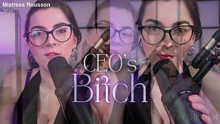 Wife seizes your company turning you into her obedient bitch in erotic domination