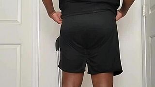 Good Morning Spreading Nude Ass Cheeks Wide Open!