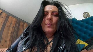 Curvy Milf Whispers Dirty Talk Licking Dildo Into Wet Pussy