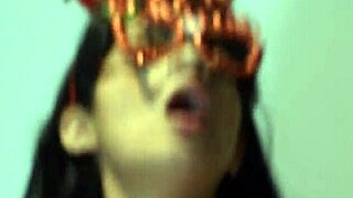 A Neighbor's Unedited Christmas Anal Toy Play