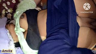 step sister tempts step brother into secret bedroom fun