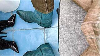 i pee all over my sexy ankle boots