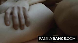 Brunette Judy Jolie Crushes on Fit Stepbro Codey Steele for Bareback Ride!