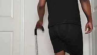 Good Morning Spreading Nude Ass Cheeks Wide Open!