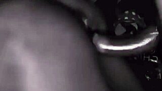 curvy ebony takes huge black cock rough and deep