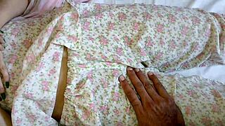 grandma lifts legs wide as he dives into her eager spot