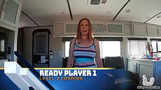 stepmom jane cane leads stepsons on shiny cock quest through all taboo levels