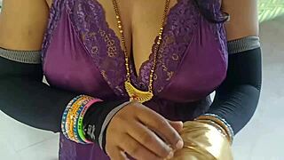 hot sexy bhabhi seduces delivery boy for intense desi anal doggystyle pounding on bed