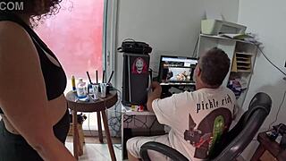 Ted's twin pregnancy prank sends Gabi Souza into wet panic backstage