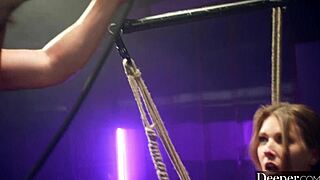 vixenplus ashley lane bends over for anal kinks and tight rope bondage