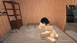 roblox kitten dominated and fucked hard by maledom 😈💦🔥