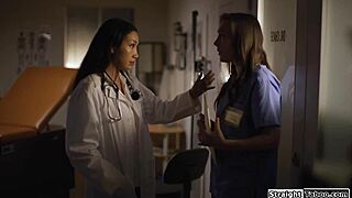 Latina Doctor Seduces Nurse