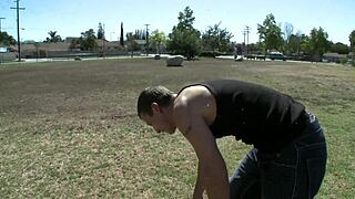 brunette milf piper austin fingered shaved pussy then fucked hard in stockings heels