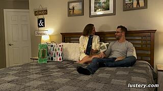 atreus and mariah masturbate each other close-up with toys to intense orgasms