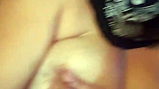 latina milf's big nipples leak milk as she stuffs dildo in fat ass!