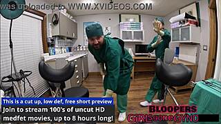 The Procedure Makes Doctor Tampa Spread Tits for Aria Nicole