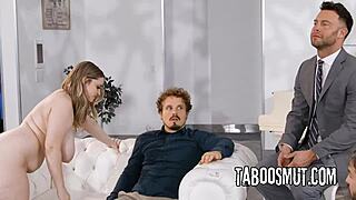 Game show goes wild into hot foursome action with codi vore! 🎮🔥👯‍♀️