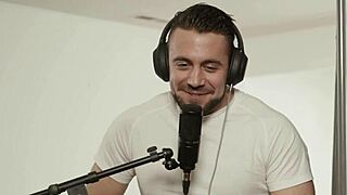 Thick brunette Cami Strella strips for deepthroat face sitting and wild orgasm with Dante Colle