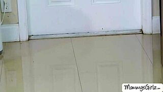 stepmom sneaks fingers into her two stepdaughters' wet pussies