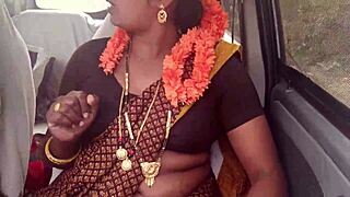 i'm so horny stepmom... lets fuck in car with dirty telugu talk huh