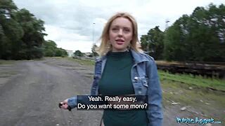 big ass tits blonde ruby lee pounded publicly