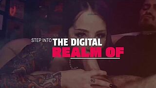 A seductive brunette hottie like Raven Lane fulfills every guy's deepest domination fantasy with her big ass and tits.