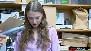 Petite Teen Shoplifter Sucks And Fucks To Escape Cuffs