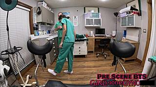 The Procedure Makes Doctor Tampa Spread Tits for Aria Nicole