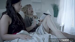 curious teen femdom dives deep on massive black cock taboo