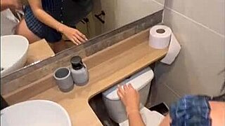 Just Met Her at the Wedding Party and Fucked Her Bent Over in Bathroom Hard!