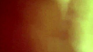 i bent brunette tattoo wife over washing machine for deep doggystyle pounding