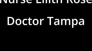 Nurse slaps patient's shaved pussy with hitachi vibrator forcing multiple squirting orgasms!