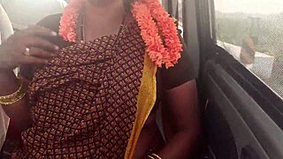 i'm so horny stepmom... lets fuck in car with dirty telugu talk huh