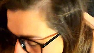 schoolgirl chokes on deepthroat face fuck from milf