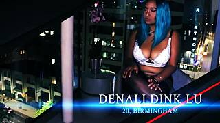 Naughty 18+ teen bends for strict spanking punishment