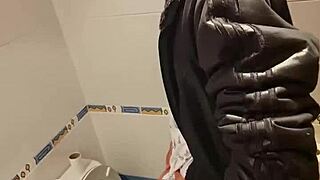 You want to see amateurs fucking wildly in the toilet?